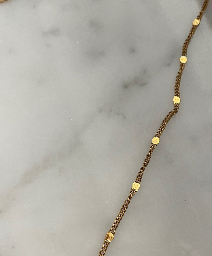 Collana catenella riflettente
