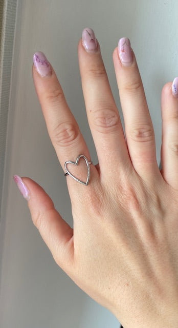 Anello Cuore vuoto