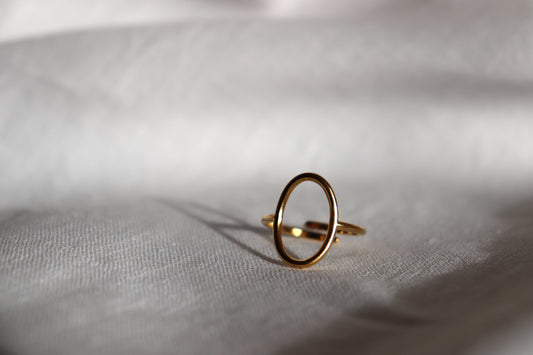 Anello Empty Gold