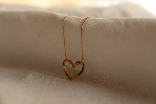 Collana Endless Heart Gold