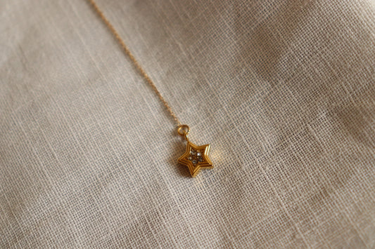 Mono Orecchino pendente Stella 