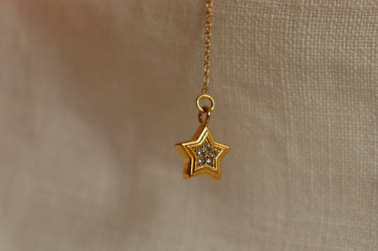 Mono Orecchino pendente Stella 