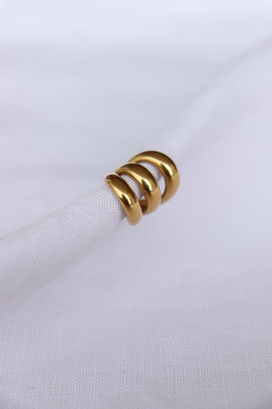 Orecchini Ear Cuff Trinity