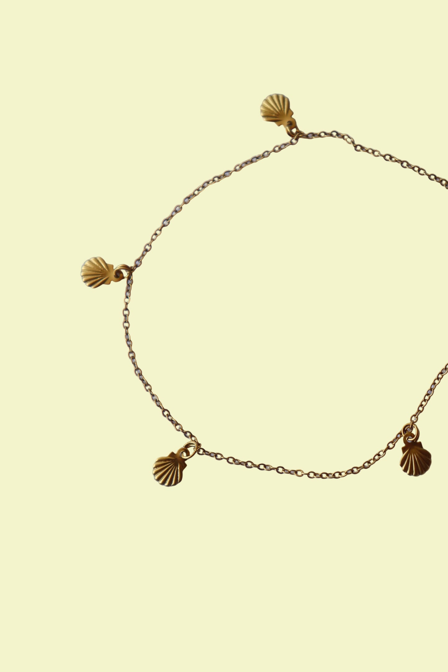 Cavigliera donna gioiello conchiglia mare estate