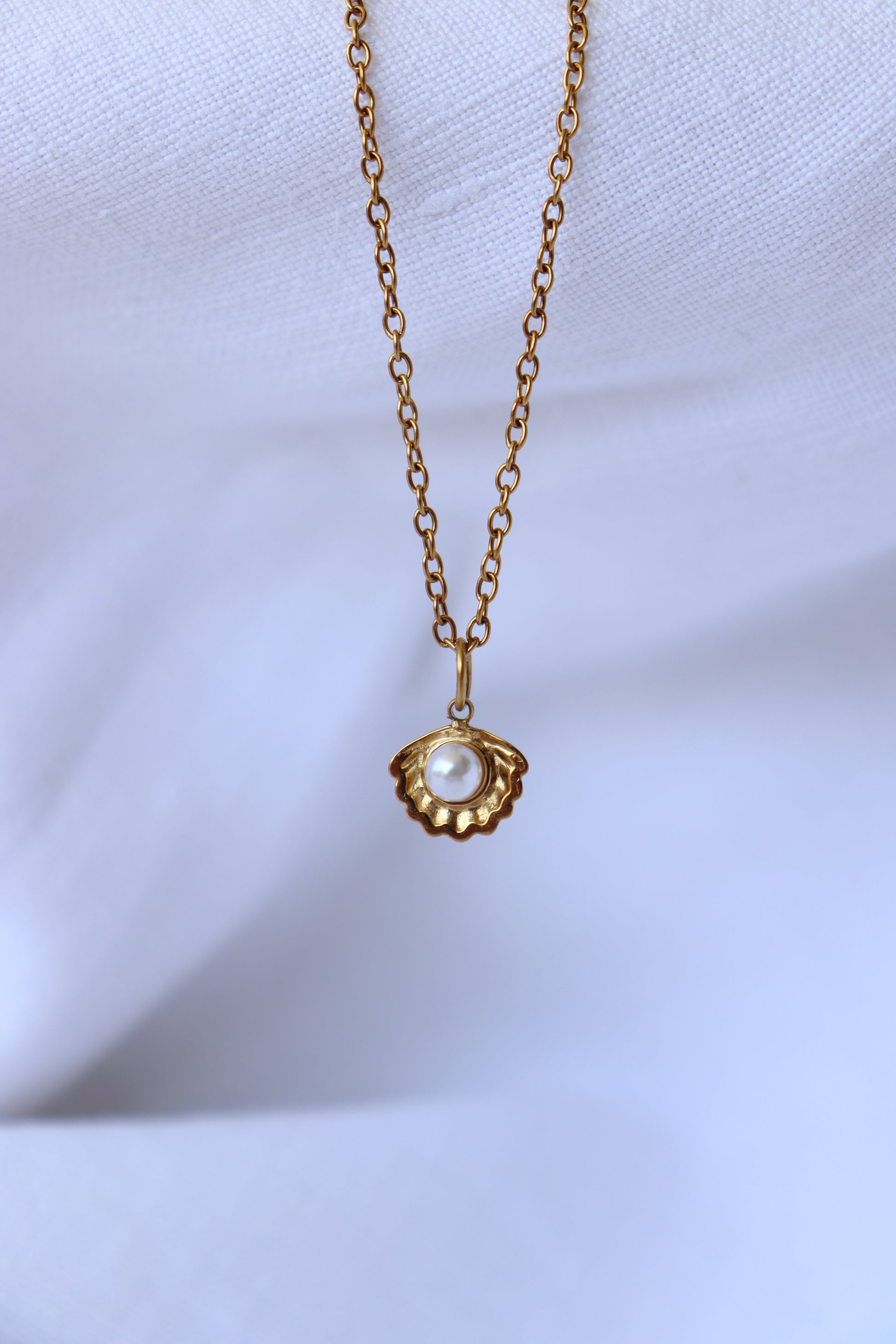Collana Conchiglia e perla estete mare donna