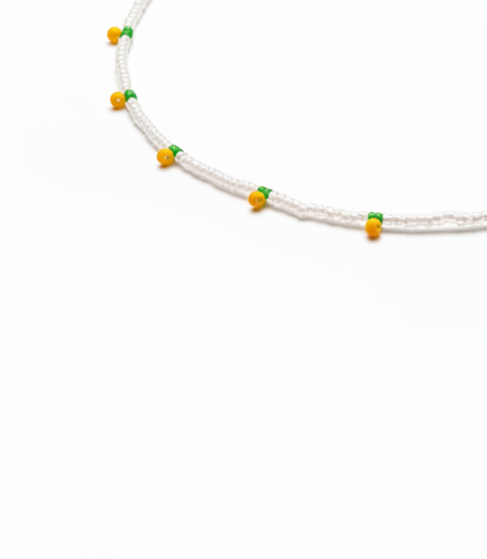 Collana limoni - sfondo bianco
