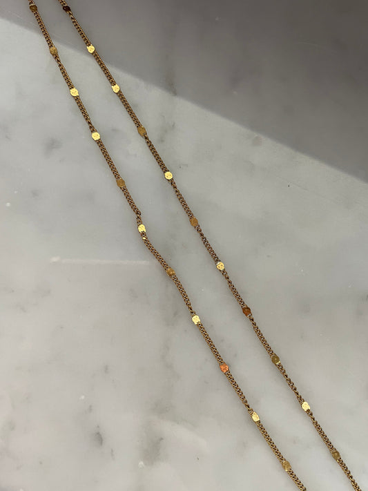 Collana catenella riflettente