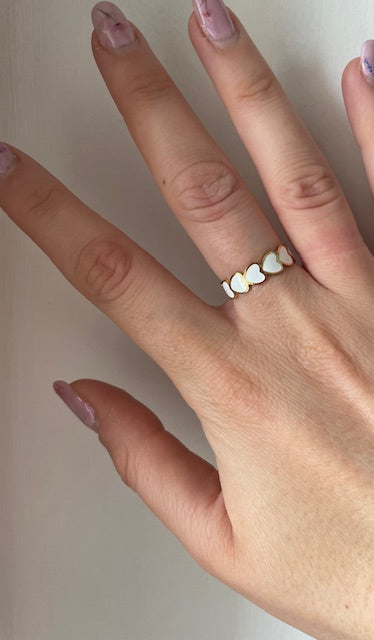 Anello Cuori