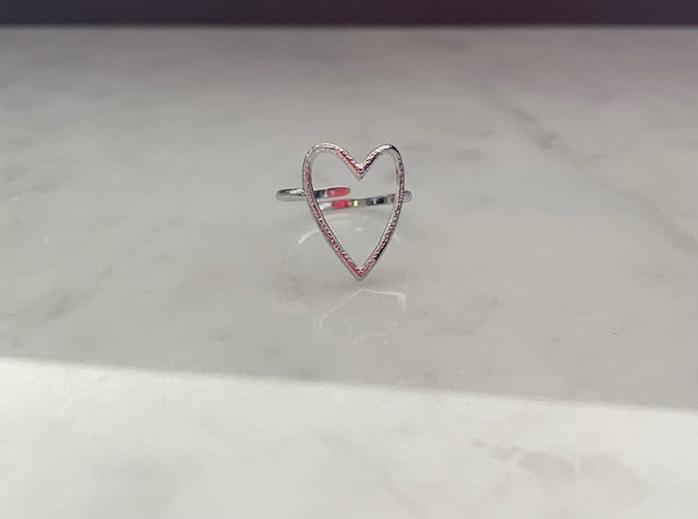 Anello Cuore vuoto