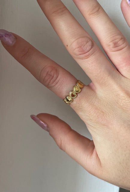 Anello Cuori